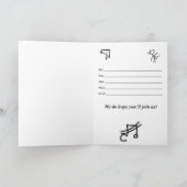 Egyptian & Sigil Themed Invitation Einladung (Innenseite)