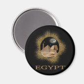 Egyptian Sphinx Ohrts Magnet (Vorderseite/Rückseite)