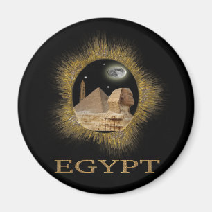 Egyptian Sphinx Ohrts Magnet