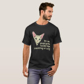 Egyptian Sphynx Cat Hairless Cat T-Shirt (Vorne ganz)