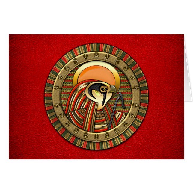 Egyptian Sun God Ra (Vorderseite (Horizontal))