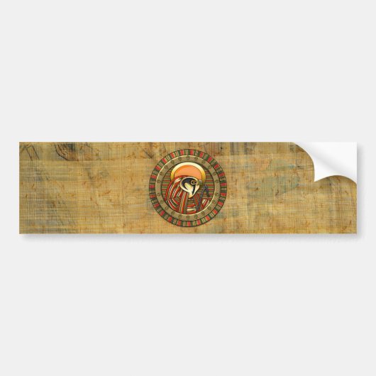 Egyptian Sun God Ra Autoaufkleber (Vorne)