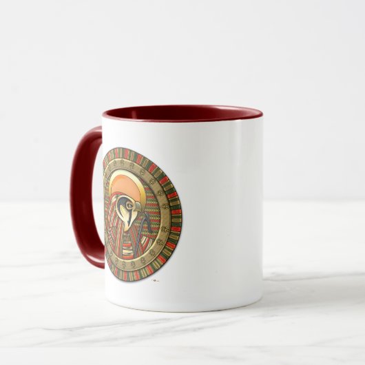 Egyptian Sun God Ra Tasse (Vorderseite Links)