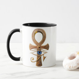 egyption pharaoh art coffee mug tasse