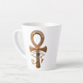 egyption pharaoh art late coffee mug milchtasse (Linke Ecke)