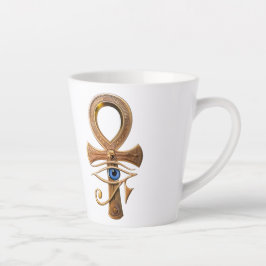 egyption pharaoh art late coffee mug milchtasse