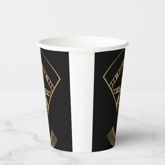 egyption pharaoh art paper coffee cups pappbecher (Rechts)