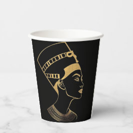  egyption pharaoh  art paper coffee cups  pappbecher
