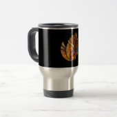 Egyption Raubvogel Reisebecher (Vorderseite Links)