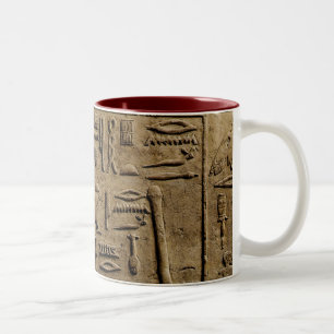 EGYPTISCHE Hilfsgegenstände Zweifarbige Tasse