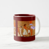 EGYPTISCHE Tasse des antiken Ägypten (VorderseiteRechts)
