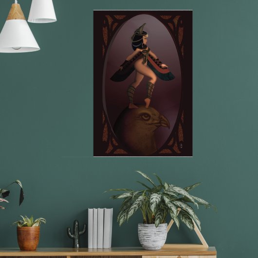 Egytian MAAT - Anime-Stil Poster (Wohnzimmer 1)