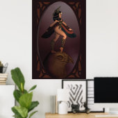 Egytian MAAT - Anime-Stil Poster (Heimbüro)