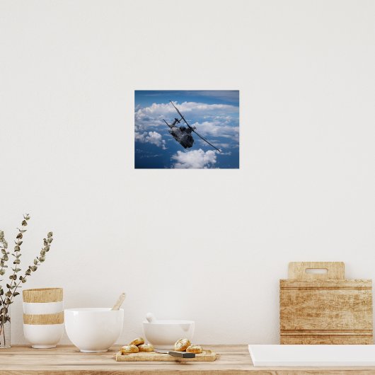 EH101 Merlin Hubschrauber Poster (Küche)