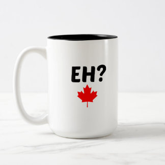 EH CANADA MAPPLE LEAF ZWEIFARBIGE TASSE