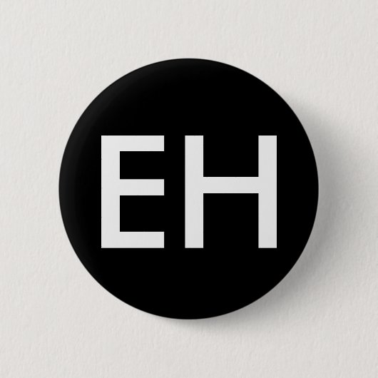 Eh-Flecken Button (Vorderseite)