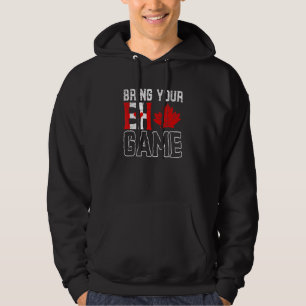 EH Game Maple Leaf Patriotic Kanada Hoodie