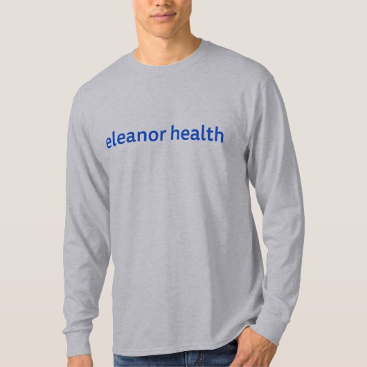 EH Langarm grau und blau T-Shirt (Vorderseite)