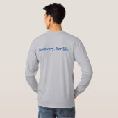 EH Langarm grau und blau T-Shirt (Schwarz voll)