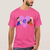 EH Mitgefühl Logo T - Shirt Rosa (Vorderseite)