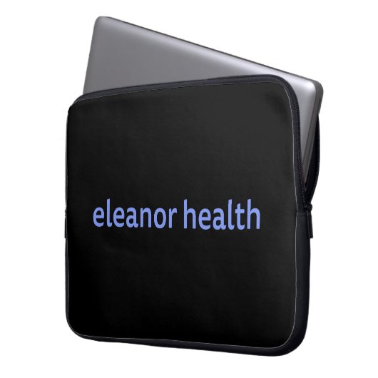 EH Notebook-Ärmel schwarz Laptopschutzhülle (Vorderseite Links)