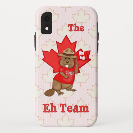 Eh Team Beaver Case-Mate iPhone Hülle (Rückseite)