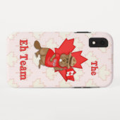 Eh Team Beaver Case-Mate iPhone Hülle (Rückseite (Horizontal))