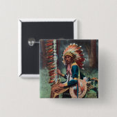 Ehankekle Chief Portrait Button (Vorne & Hinten)