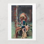 Ehankekle Chief Portrait Postkarte (Vorderseite)