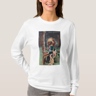 Ehankekle Leiter-Porträt T-Shirt