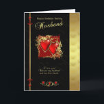 Ehband Birthday Card - Happy Birthday Husband Karte<br><div class="desc">Ehband Birthday Card - Happy Birthday Husband</div>