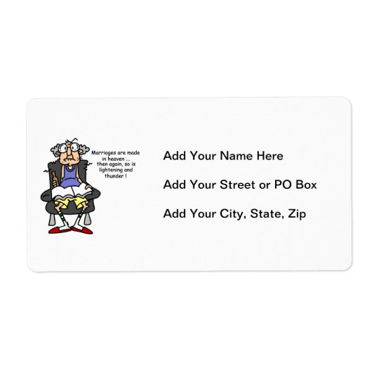 Ehe, Blitz, Donner-Spaß (Vorne)