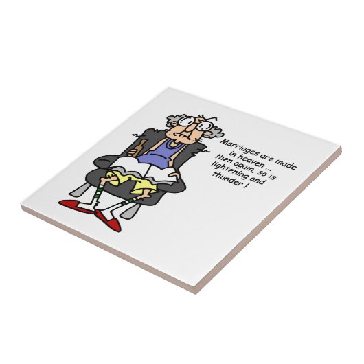 Ehe, Blitz, Donner-Spaß Fliese (Seite)