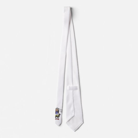 Ehe, Blitz, Donner-Spaß Krawatte (Rückseite)