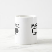 Ehe Deinstallation Lustig | Scheidung Humor Kaffeetasse (Mittel)