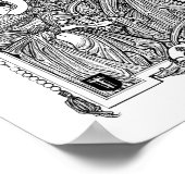 Ehe der gesegneten Jungfrau 8" x 10" Print Poster (Ecke)