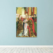 Ehe der Jungfrau, aus dem Dom Altar, 1499 Leinwanddruck (Insitu (Holzboden))