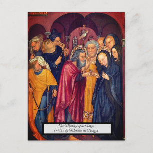 Ehe der Jungfrau Postkarte