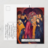 Ehe der Jungfrau Postkarte (Vorne/Hinten)