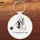 Ehe: "Der Tod macht uns Teil Schlüsselanhänger (Vorderseite)