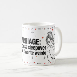 Ehe Endlos-Schlafparty-Tasse Kaffeetasse