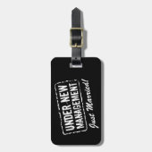 Ehe Gepäckmarke | Neue Verwaltung Gepäckanhänger (Vorderseite vertikal)