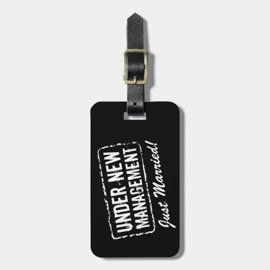 Ehe Gepäckmarke | Neue Verwaltung Gepäckanhänger (Vorderseite vertikal)