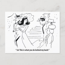 Ehe hinter seinem Rücken, humorvoll