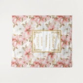 Ehe im Elfenbeinviertel mit rustikalem Duft Wandteppich (Vorderseite (Horizontal))