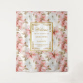 Ehe im Elfenbeinviertel mit rustikalem Duft Wandteppich (Vorderseite)