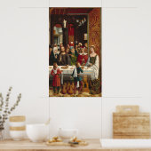 Ehe in Cana - Katholische Könige in einem Poster d (Küche)