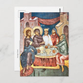 Ehe in Cana Orthodox Christliches Symbol Postkarte (Vorne/Hinten)