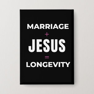 Ehe + Jesus = Langlebigkeit Button