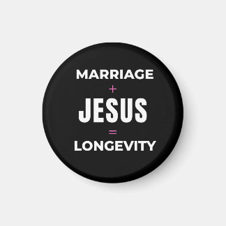 Ehe + Jesus = Langlebigkeit Magnet